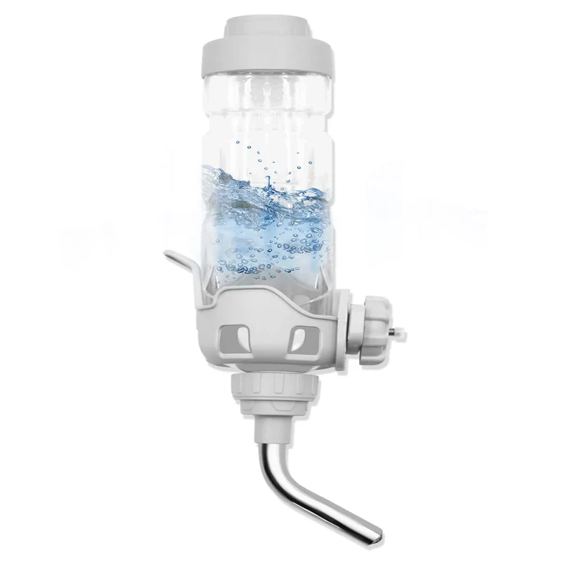 Vannon Distributeur d'eau pour cage – 15 oz (450 ml), sans BPA, buse 12 mm pour chiens, chats et lapins