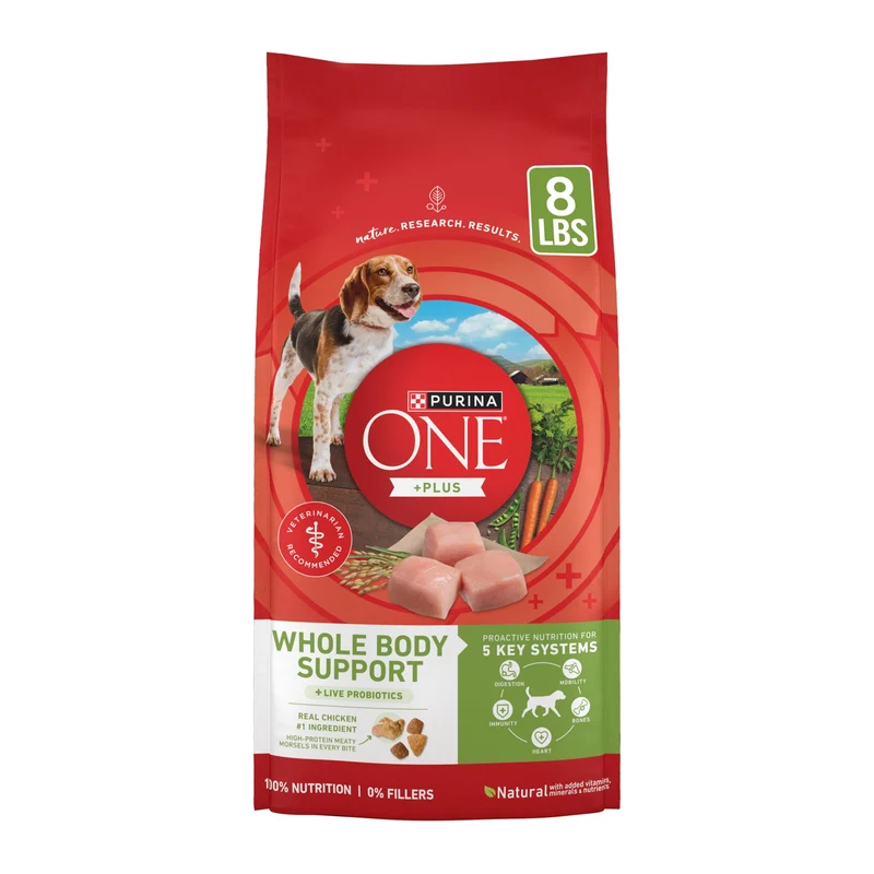 Purina ONE Plus Soutien Global au Poulet – Croquettes pour Chien, 3,6 kg