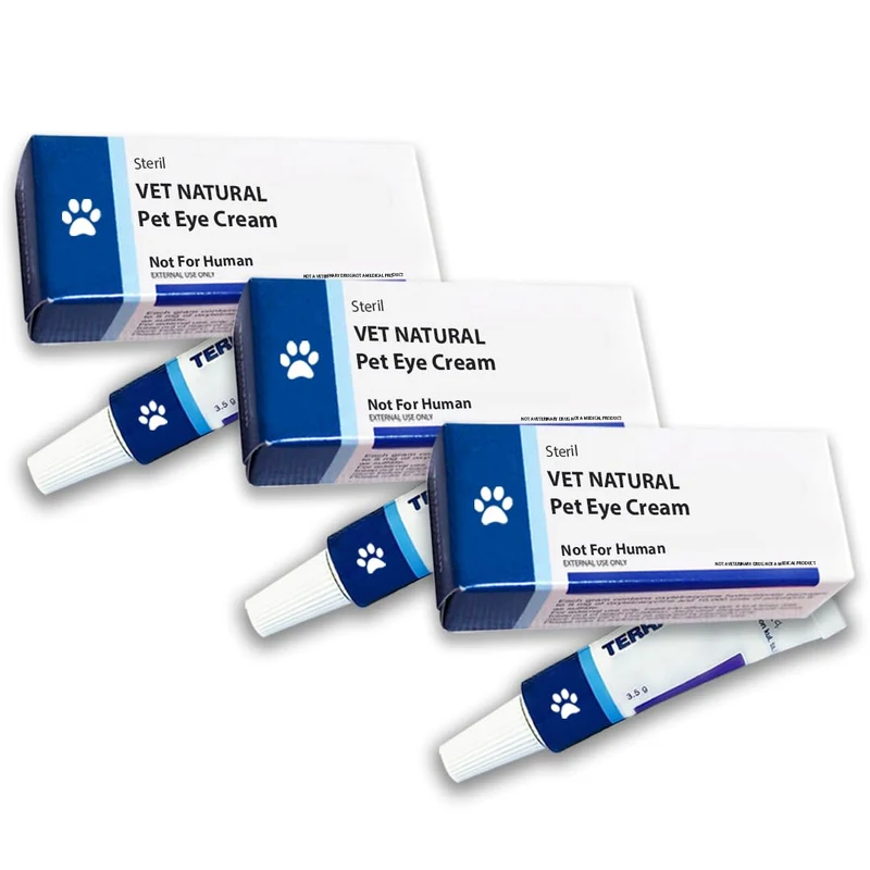 SINCE 1871 GÜLLÜOGLU Crème contour des yeux animaux – Pack 3 × 10,5 g, soin quotidien