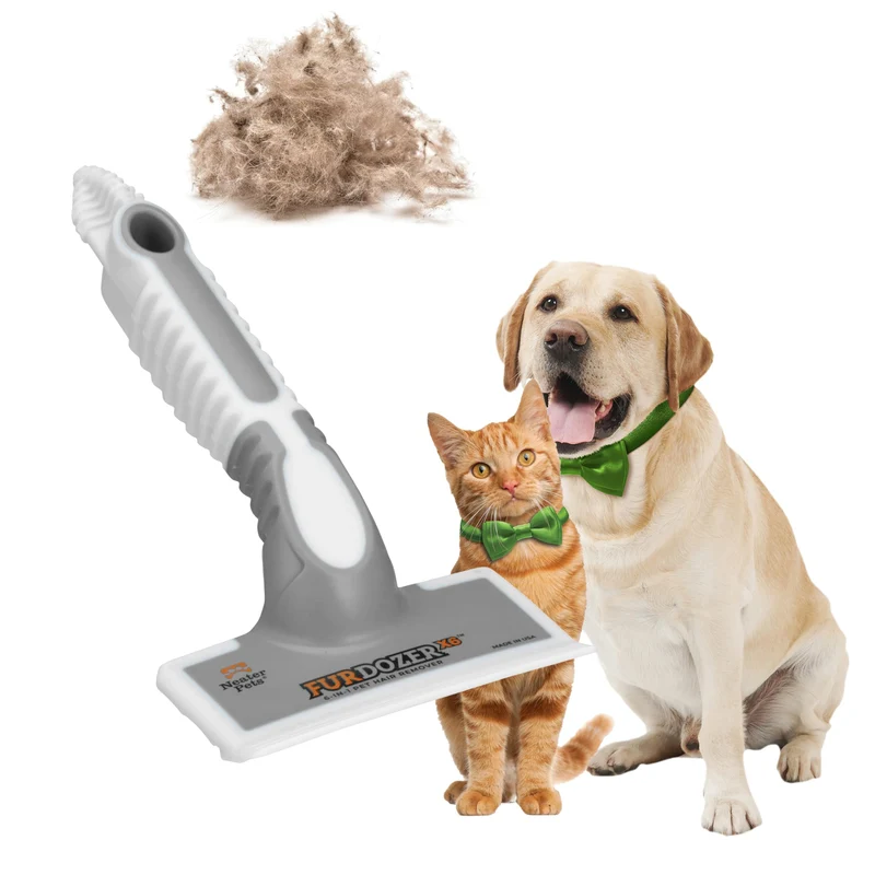 Neater Pet Brands FurDozer – Ramasse-poils et outils de detailing auto (Gris, X6)