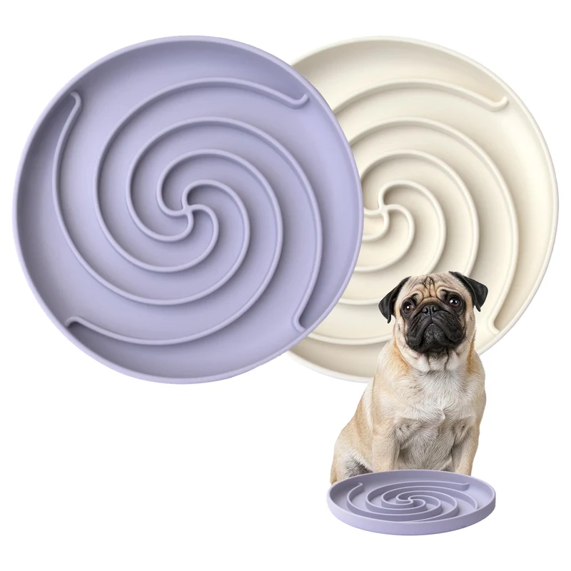 Bifeaw Bol Lent pour Chiens — Puzzle en Silicone Sans BPA, Anti-Glisse