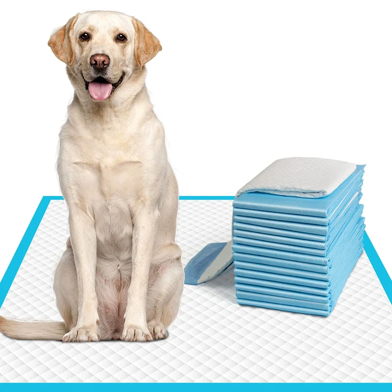 IMMCUTE Tapis d'entraînement Chien XL 28x34 po - 18 coussinets ultra absorbants et anti-fuite
