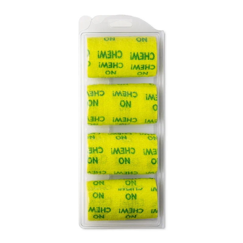 OVIK Health PowerFlex Equine – Bande auto-adhésive extra forte (4 pouces) – 4 rouleaux, étui refermable