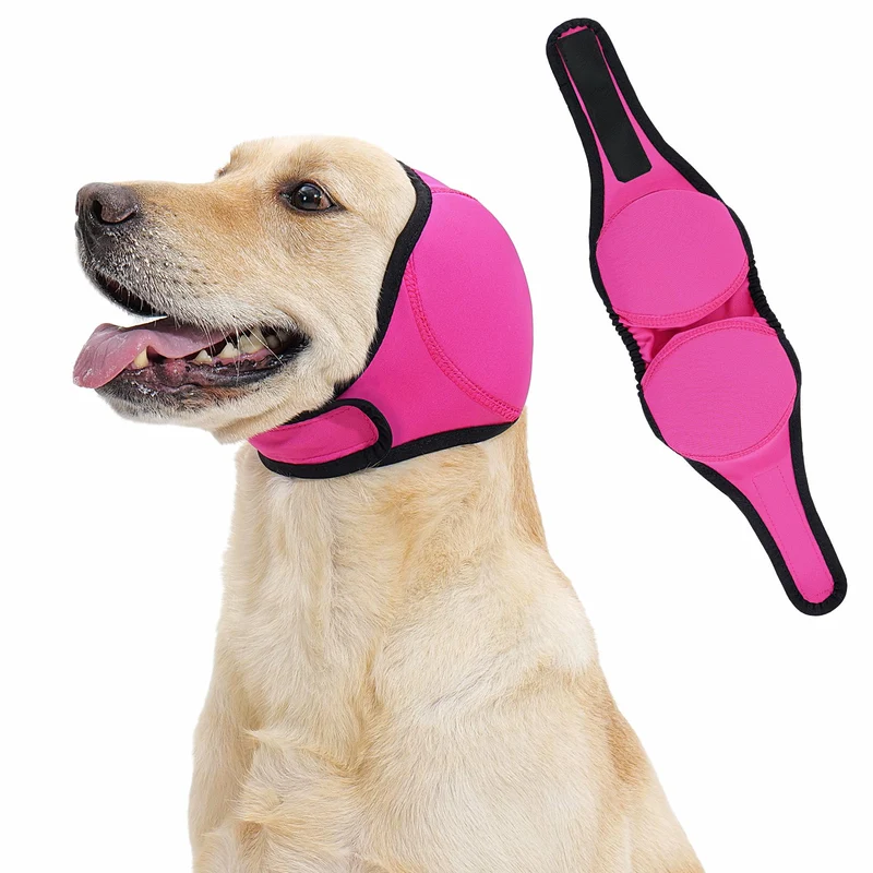 LIANZIMAU Oreilles Silencieuses pour Chiens — Sweat à capuche Confort Anti-Bruit et Protection des Oreilles
