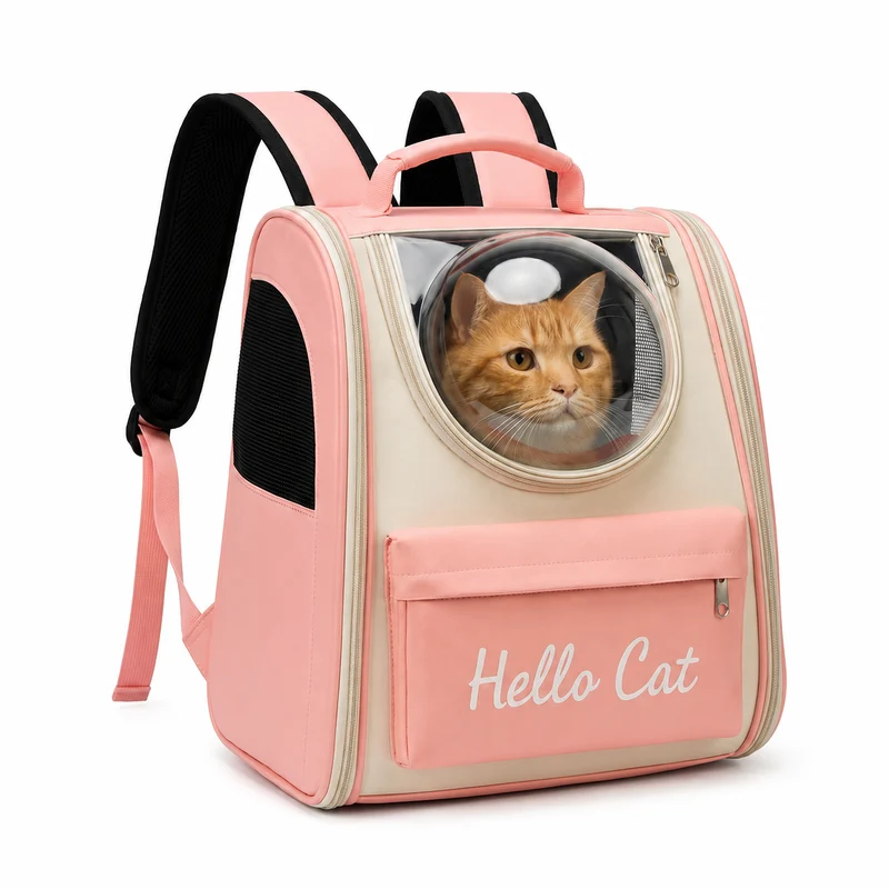 Sac a Dos Chat - Hello Cat Mission Spatiale pour Votre Animal de Compagnie