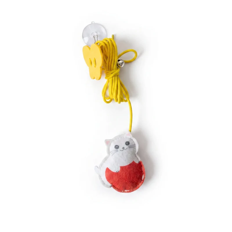 Jouet interactif suspendu pour chats
