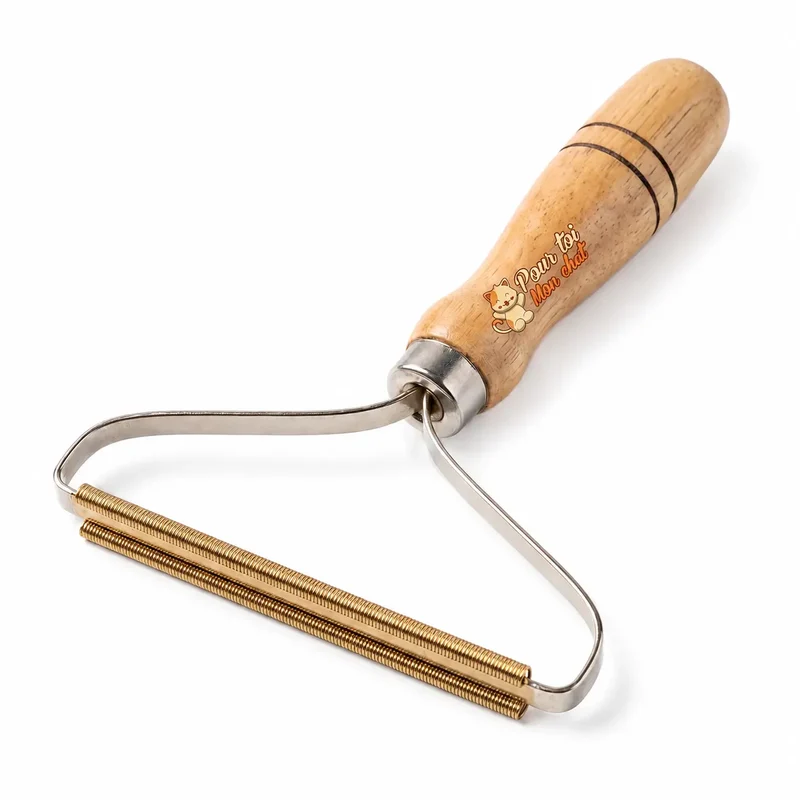 Mini-rouleau ramasseur de poils de chat - Roul'poils™