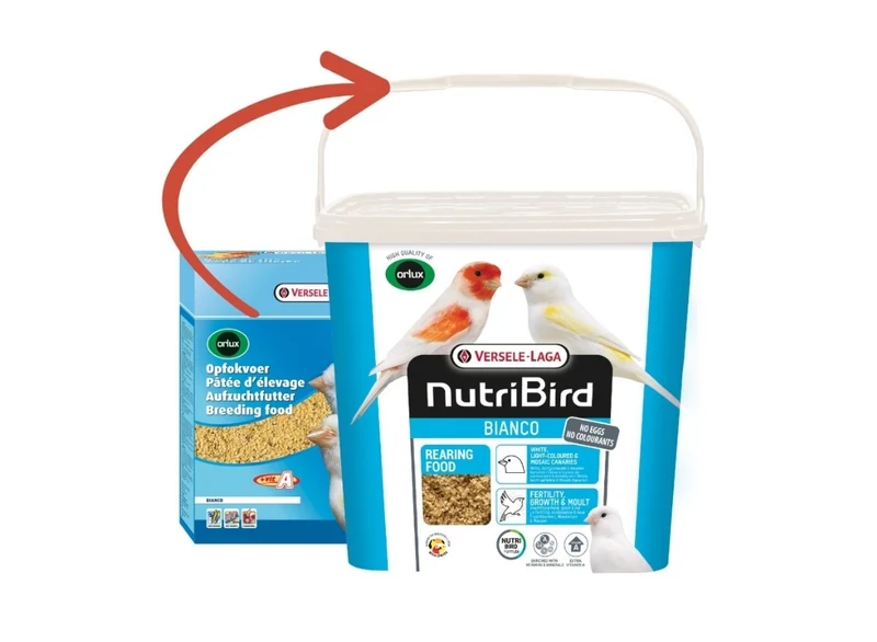 Aliment d'élevage Nutribird Bianco 4kg (Aliment d'élevage Orlux bianco)
