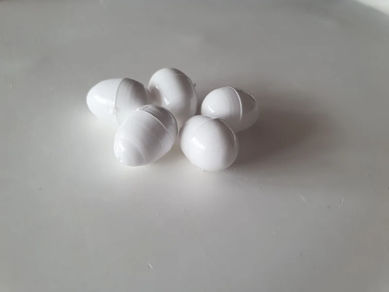 Oeufs artificiels oiseaux tropicaux