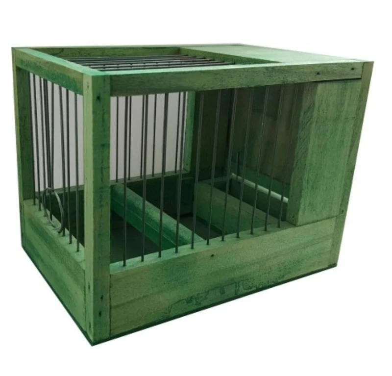 Petite cage verte 21x15.5x14.5cm