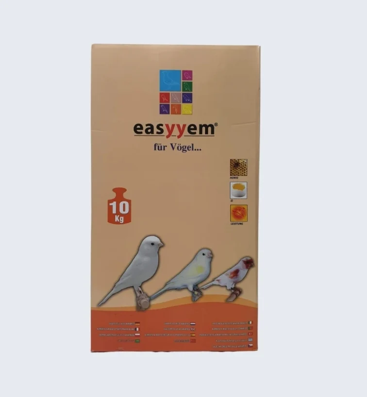 Easyyem Pâtée aux Oeufs Canaris Blancs 10kg