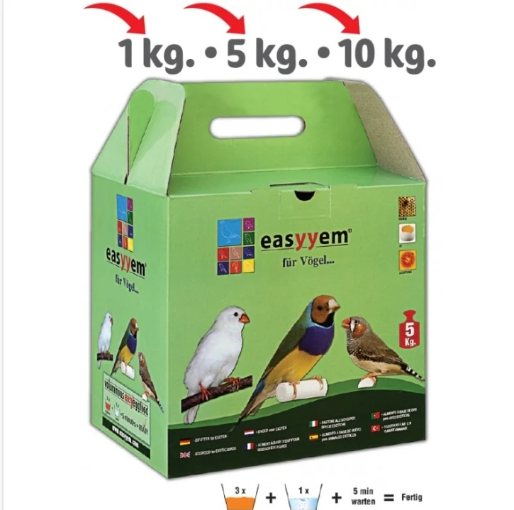 Easyyem Pâtée aux Oeufs Oiseaux Exotiques 5kg
