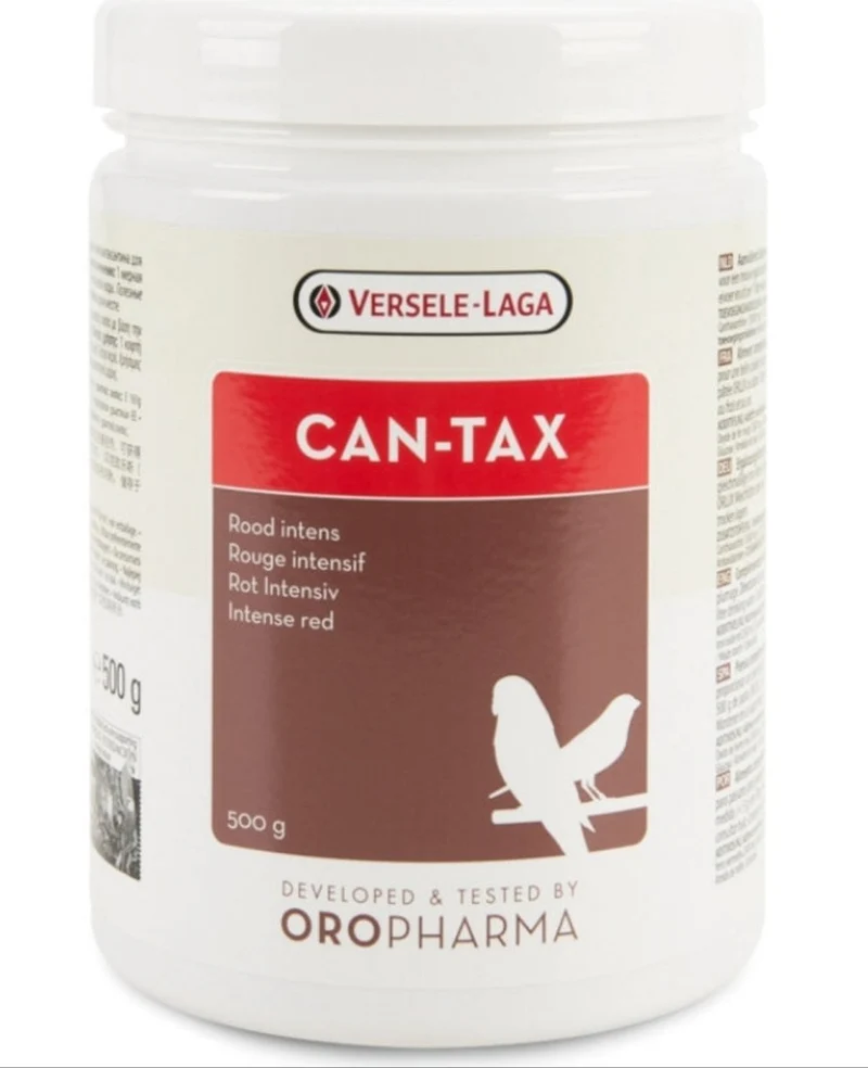 Oropharma Can-Tax 500gr - Colorant Rouge à Base de Canthaxanthine - Oiseaux