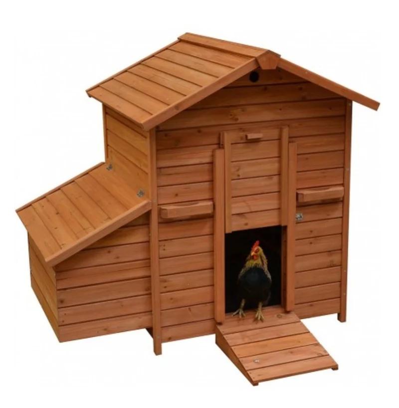 Poulailler Goldie Brown 121x81,6x109cm - Bois