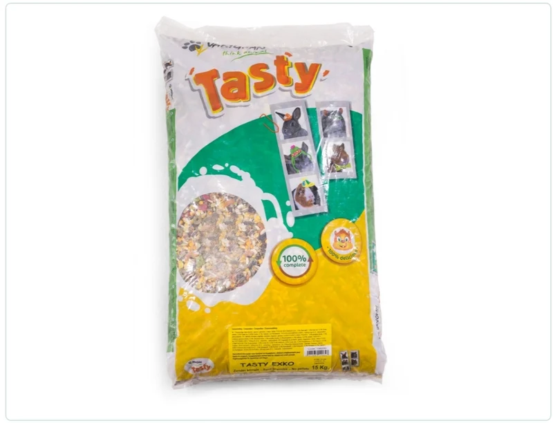 Tasty Exko, aliment complet pour rongeurs, vadigran 15kg