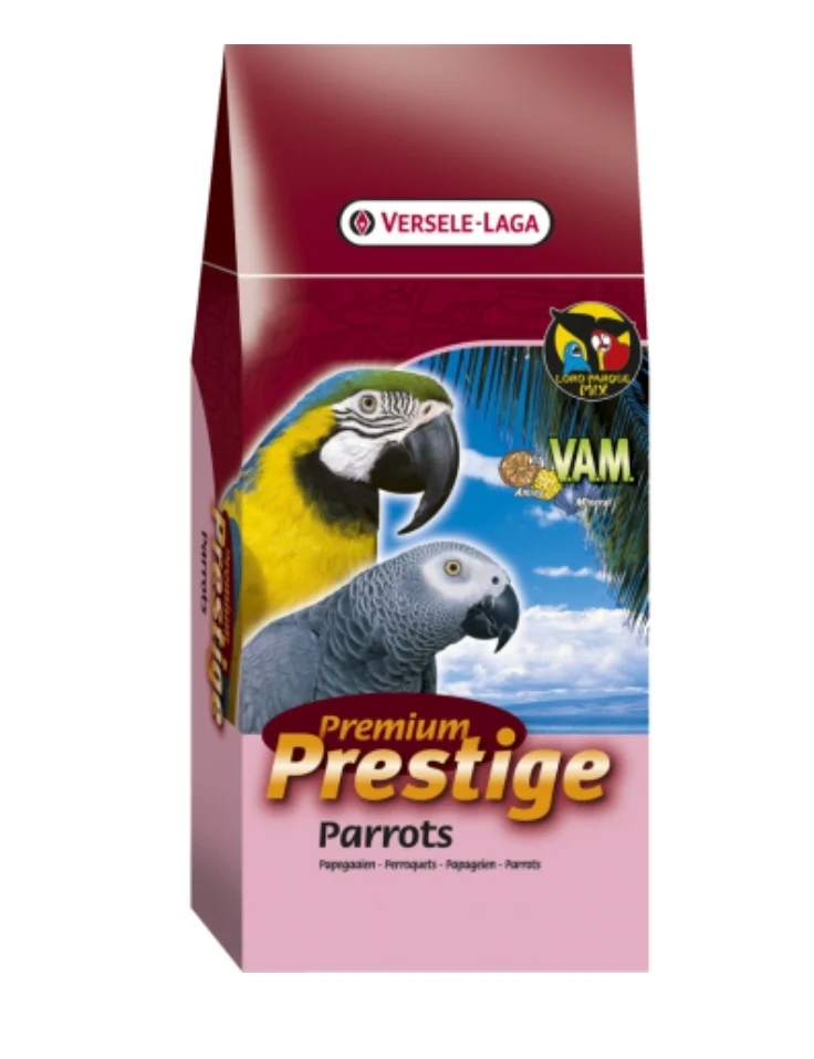 Prestige Premium Parrot Dinner Mix 20kg - Mélange de Cuisine Premium, Aliment Complémentaire Pour Perroquets