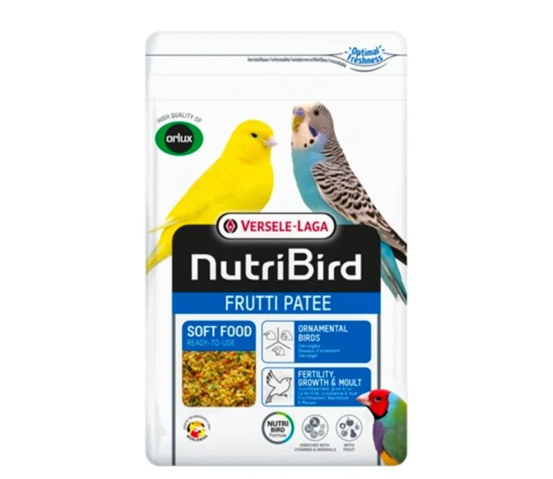 Pâté de fruits Nutribird 1 kg (avec fermeture éclair)