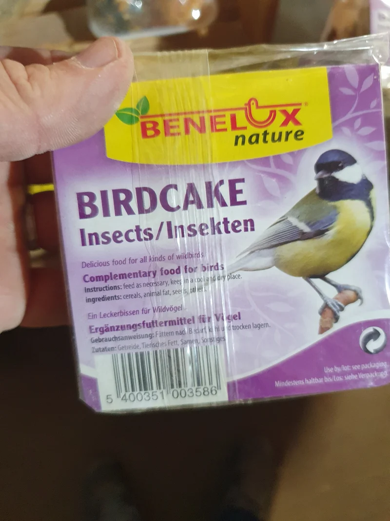 Birdcake insecte bloc de graisse petits oiseaux