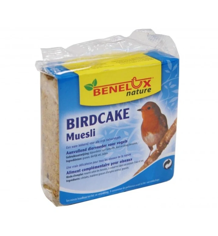 BIRDCAKE MUESLI POUR LES OISEAUX D'EXTÉRIEUR