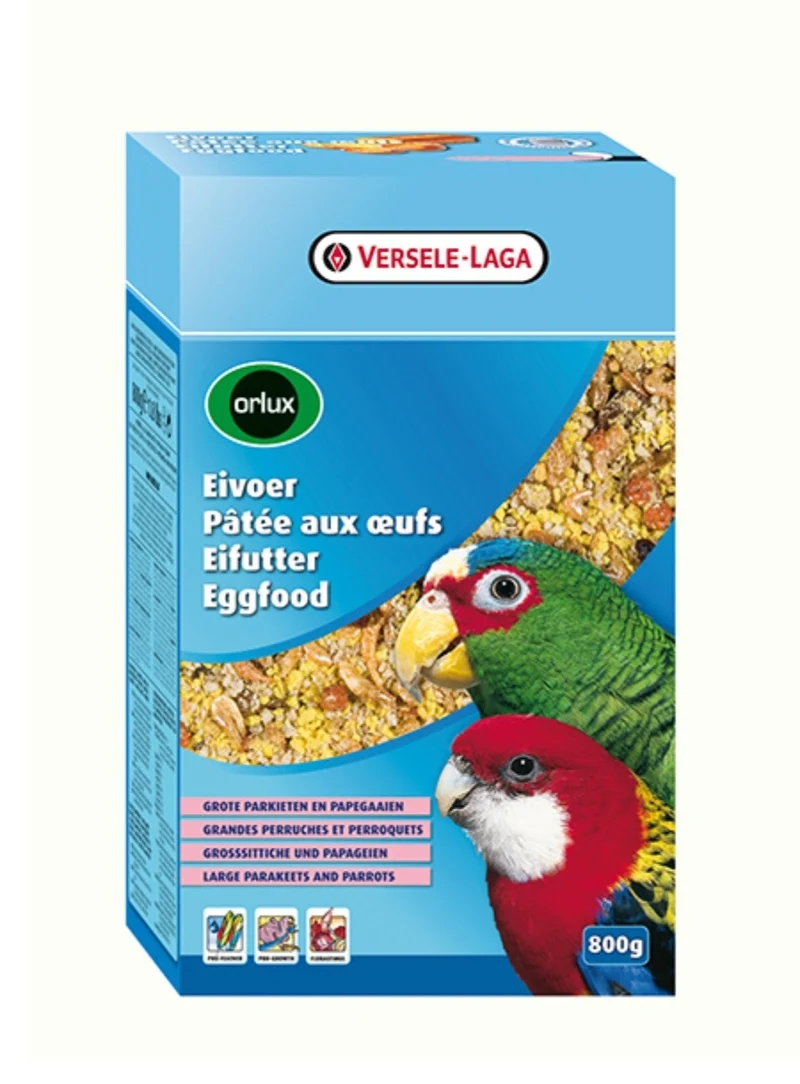 Nutribird Gold Crumble Grandes Perruches et Perruches 800 grammes (Avec fermeture éclair)