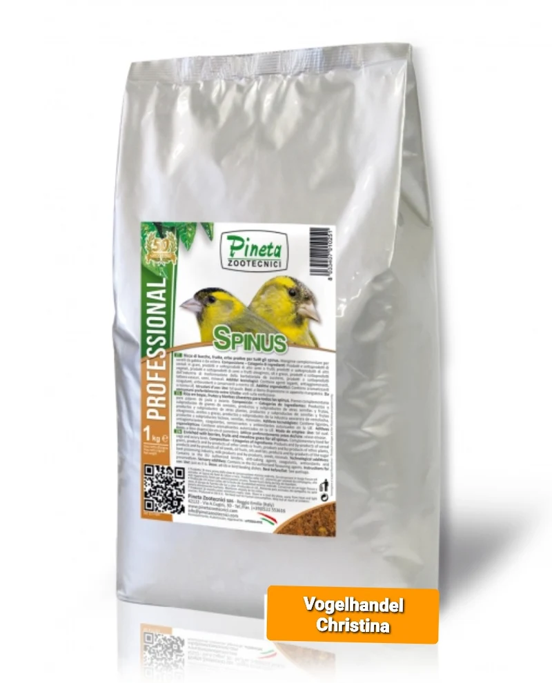 Spinus Universal Patee (herbes, fruits et baies) 1kg - Pineta Zootecnisi