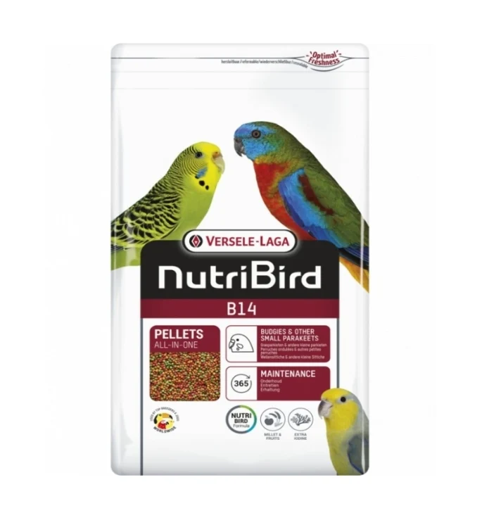Granulés extrudés Nutribird B14 3 kg pour petites perruches