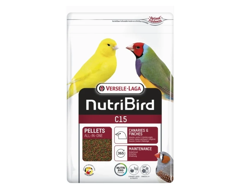 Nutribird C15 Aliment d'entretien pour canaris 3 kg (remplace Perle Morbide) - Nourriture pour oiseaux