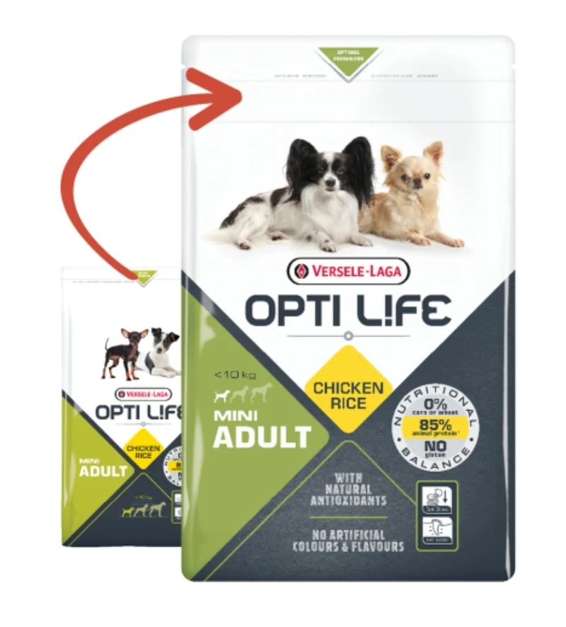 Adult Mini - Petits Chiens Adultes - Poulet 7,5kg - Opti Life