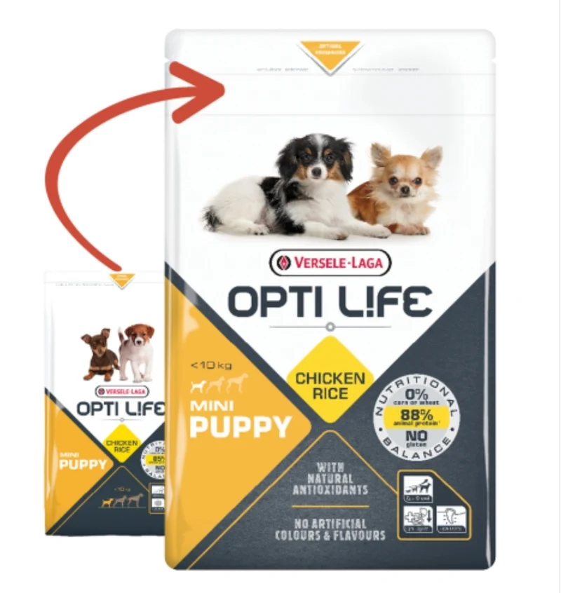 Puppy Mini - Petites Races - Poulet 2,5kg - Opti Life