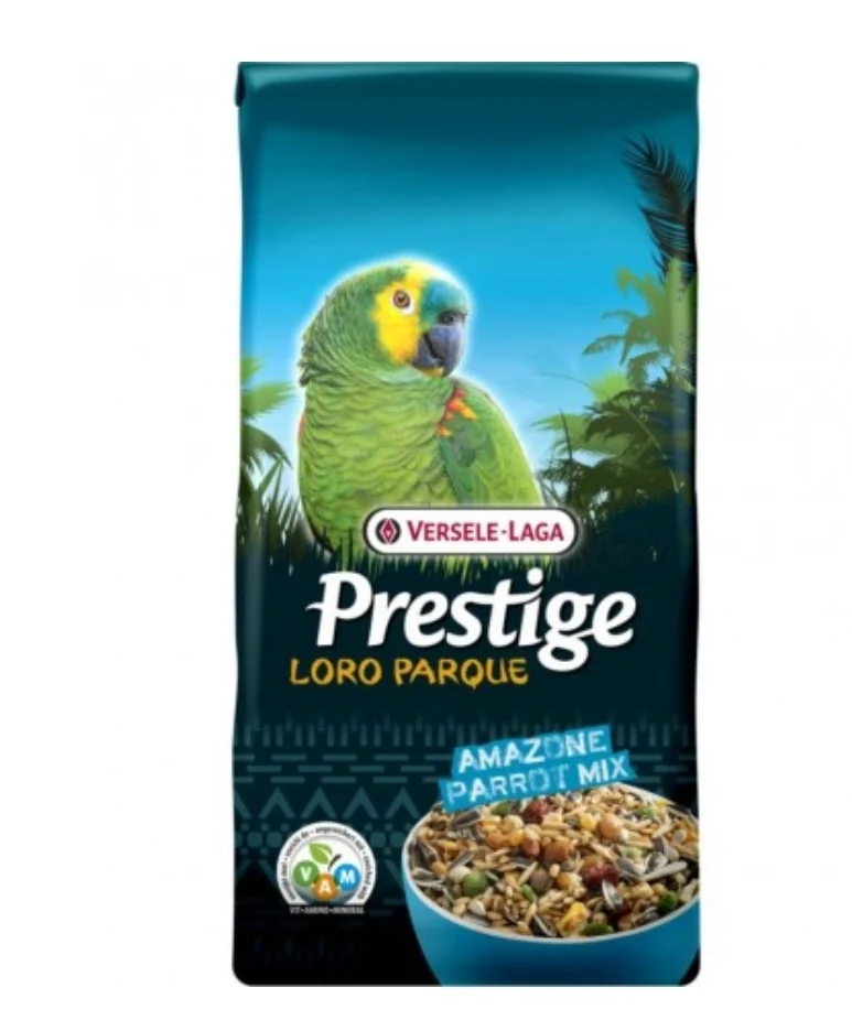 Prestige Loro Parque Amazone Perroquet Mix 15kg - Versele Laga