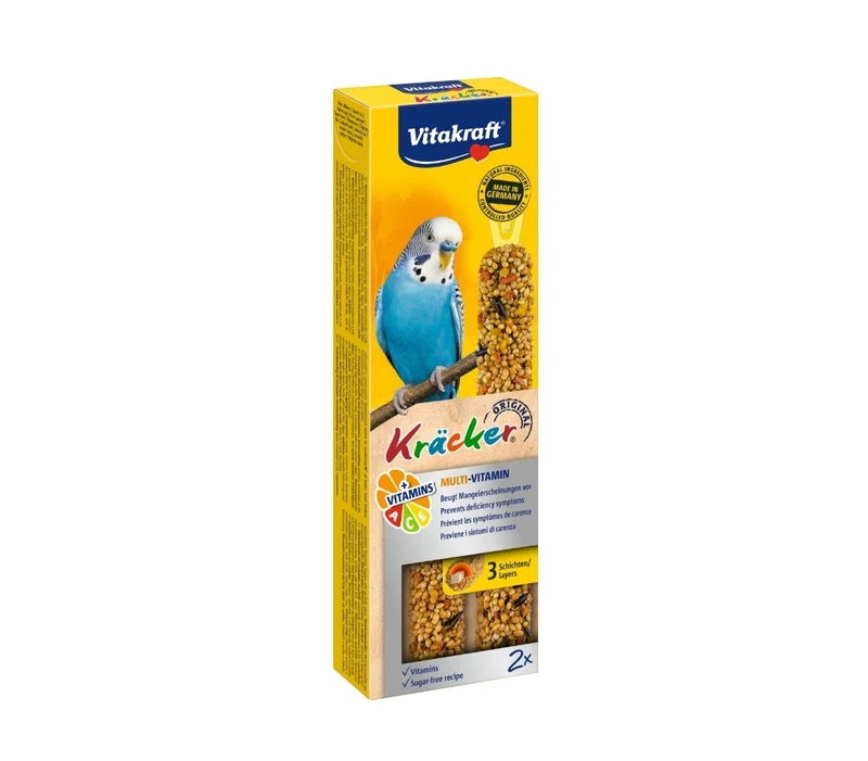 Vitakraft Krackers Perruche Multivitamines 2 pièces