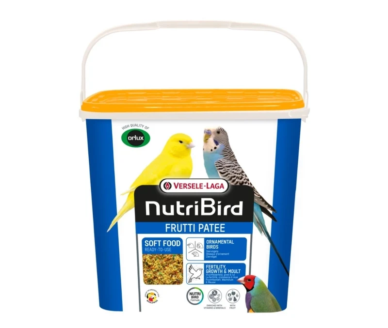 Nutribird Frutti Patee 5kg (Aliment concentré prêt à l'emploi Orlux pour oiseaux)