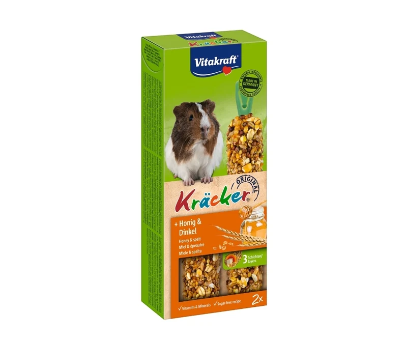 Cochon d'Inde Vitakraft Kräcker au miel et à l'épeautre