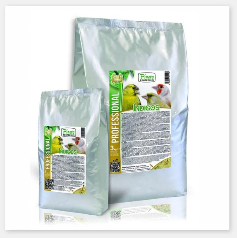 Pâtée aux œufs Indigos - Chardonnerets et Tarins 3kg - Pineta Zootecnici