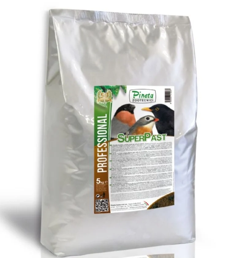 SuperPast 5kg ( Nourriture Universelle ) Avec Insectes & Baies - Pineta Zootecnisi