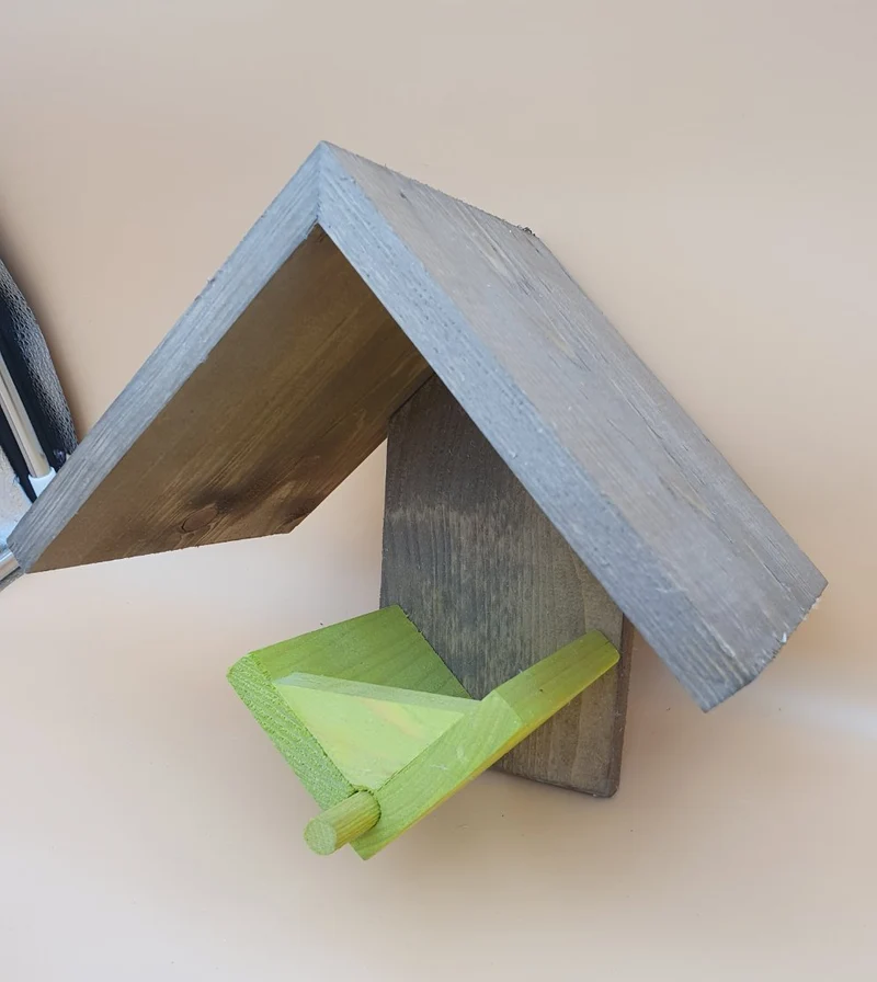 Porte-pot à graisse en bois