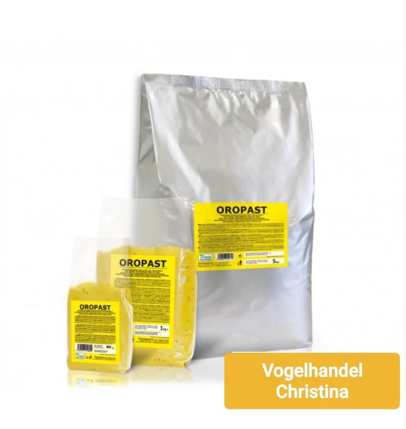 Oropast 2.5kg (Pâtée aux oeufs jaune classique) - Pineta Zootecnici