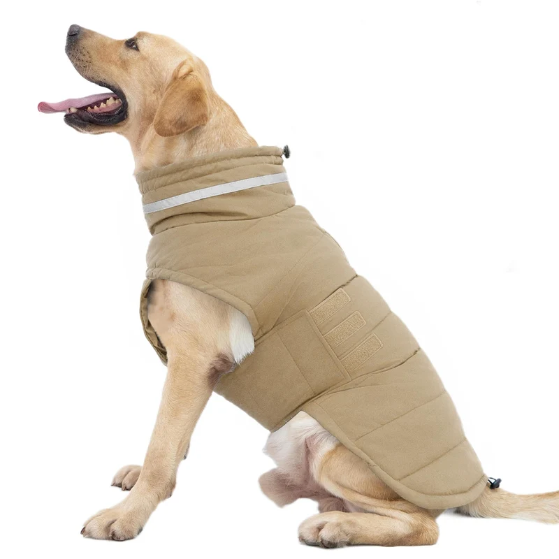 Mklhgty Manteau Chien Imperméable XL Khaki Réfléchissant