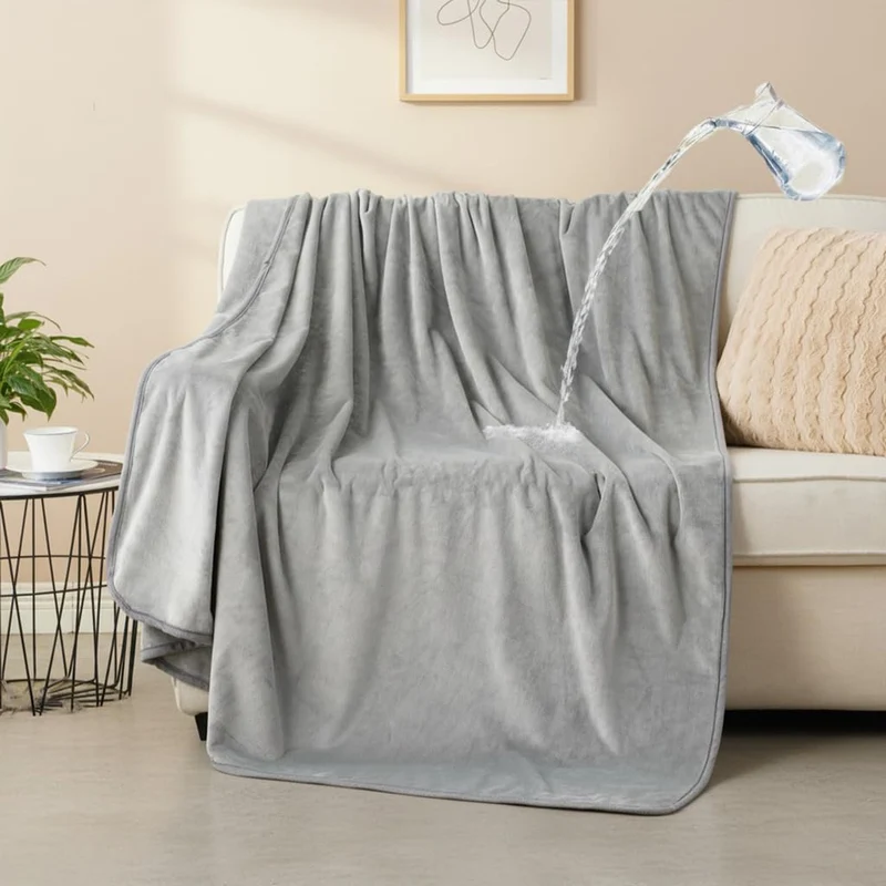 CAPT.SNOOZE Couverture Chien Étanche 60x80 - Douce et Réversible, Protège-Sofa et Voiture