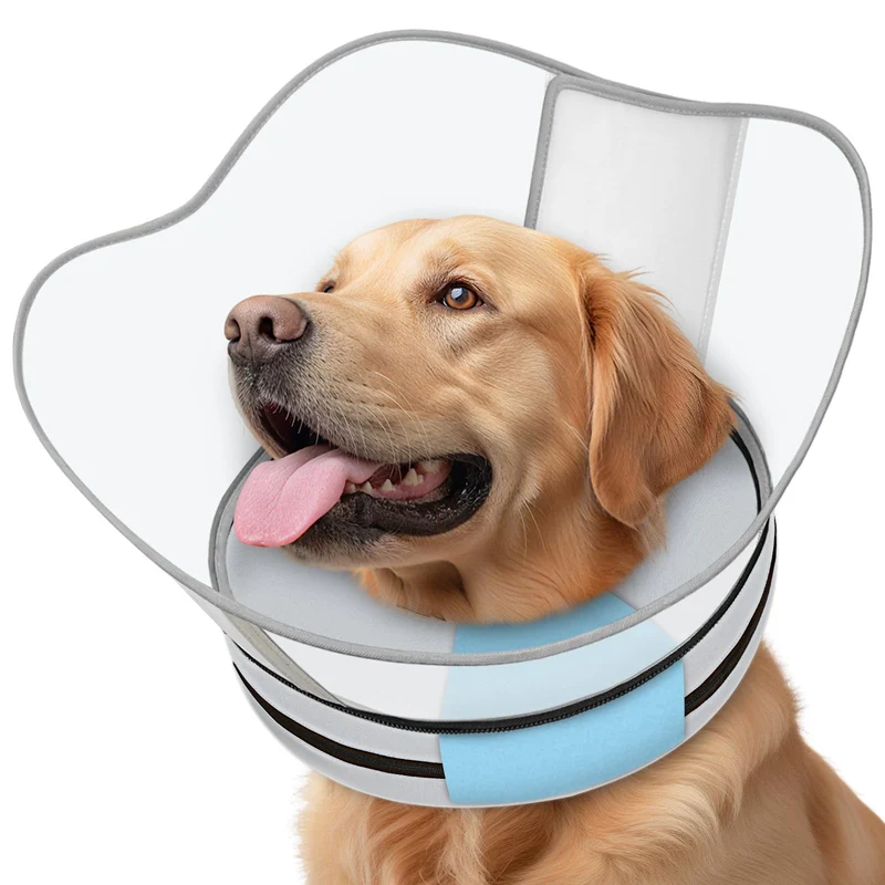 Collier donut surélevé Supet — collier post-op en éponge pour chiens