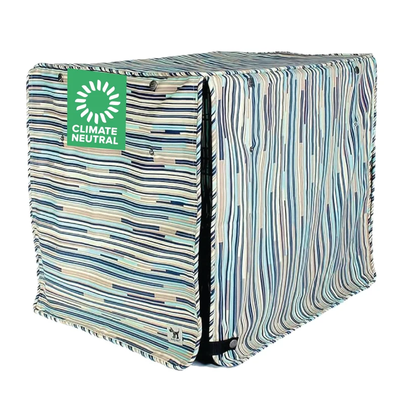 Molly Mutt Housse de Boîte pour Chien – 100 % Coton, 106 x 71 x 79 cm, Panneaux Rabattables, Sans Produits Chimiques