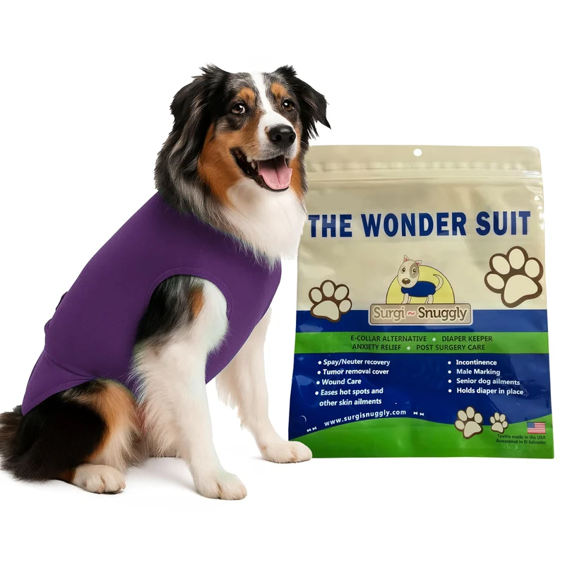 Surgi~Snuggly Couches jetables pour chiens – Maintien enveloppant pour mâles et femelles