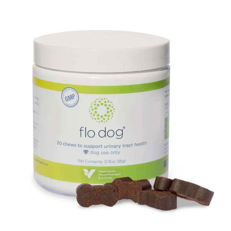 Flo Dog Cranberry – Friandises à base de canneberge pour chiens | par Veterinarian Recommended Solutions