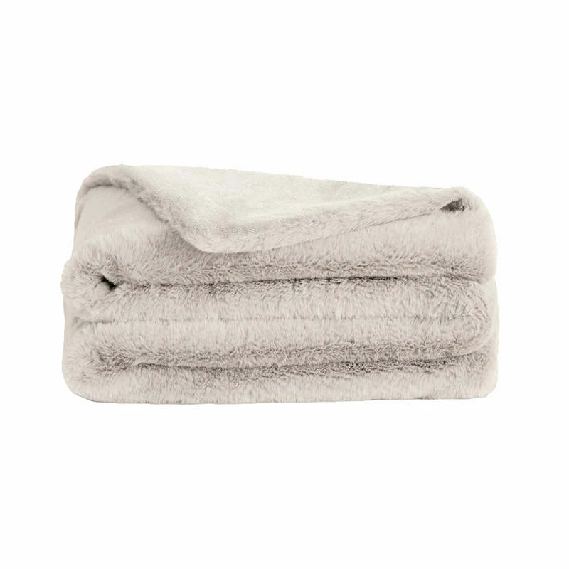 UnHide Lil’ Pet Marsh – Couverture pour Animaux en Fourrure Synthétique, Extra Douce et Légère – 34 x 44 cm – Blanche Neige