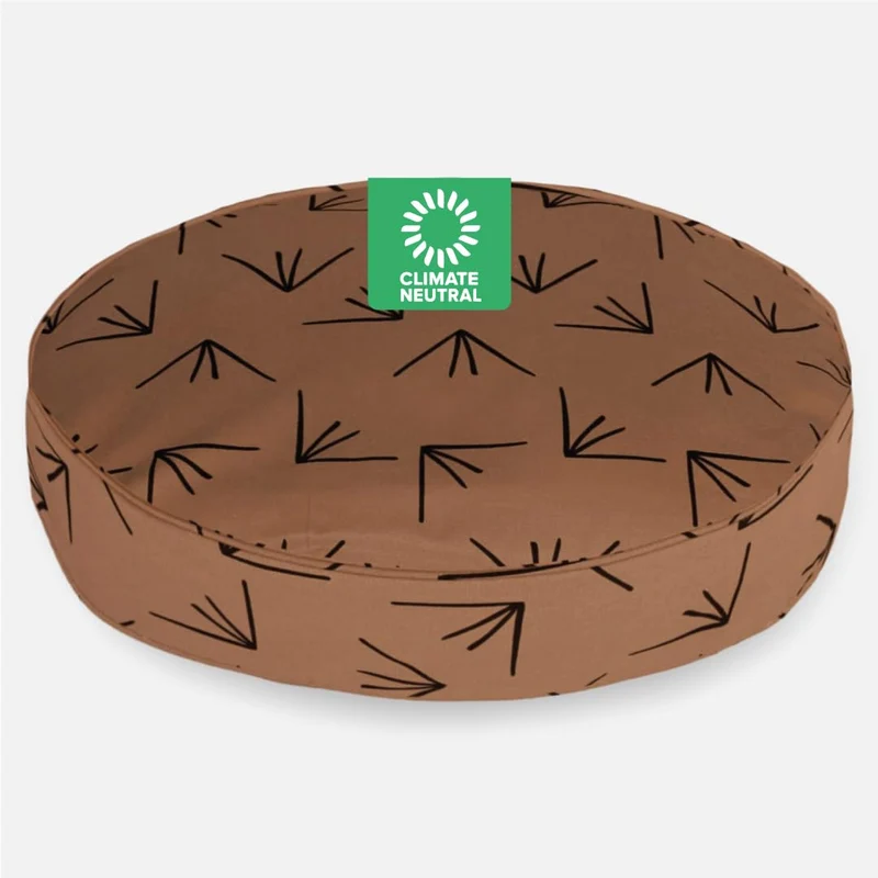 Molly Mutt – Housse de lit pour chien moyen à grand – Impression Vagues de chaleur, 100% coton, lavable en machine