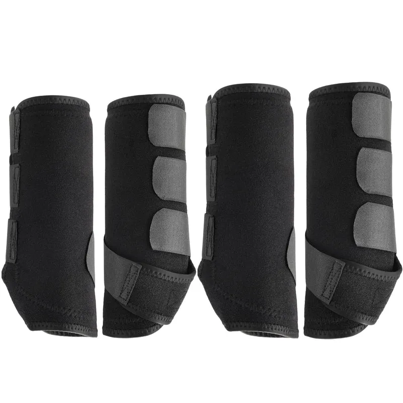 Bottes sport cheval Wagrvuy (4 pièces) – Néoprène respirant et soutien polyvalent