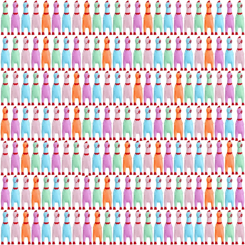 Libima – Lot de 150 Canards Caoutchouc Siffants 6,3 pouces Macaron