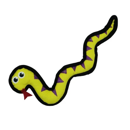 Bud'z Jouet en peluche pour chien - Serpent coloré