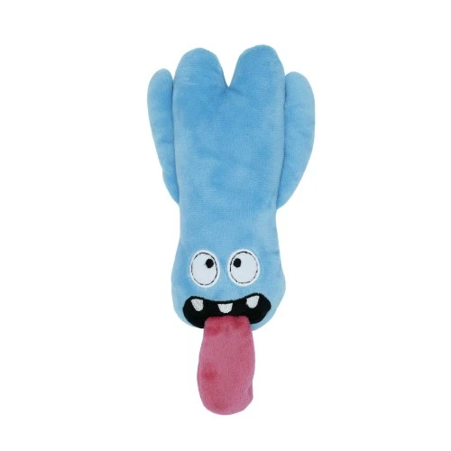 Bud'z Jouet en peluche - Monstre tirant la langue "Grimly" - Bleu