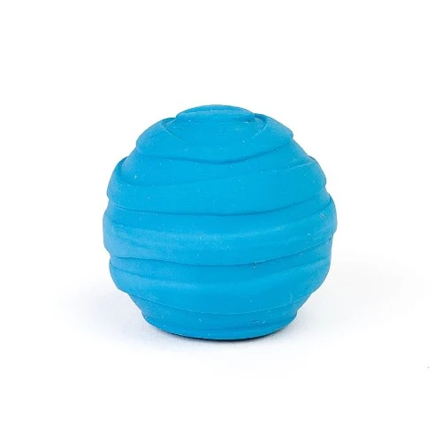 Bud'z Jouet en latex avec "Squeaker" - Mini balle - Bleue